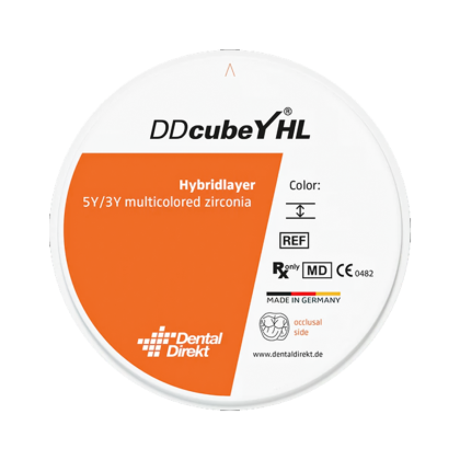 DD cubeY HL Zirconia 25 mm 