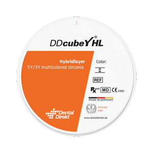 DD cubeY HL Zirconia 25 mm 